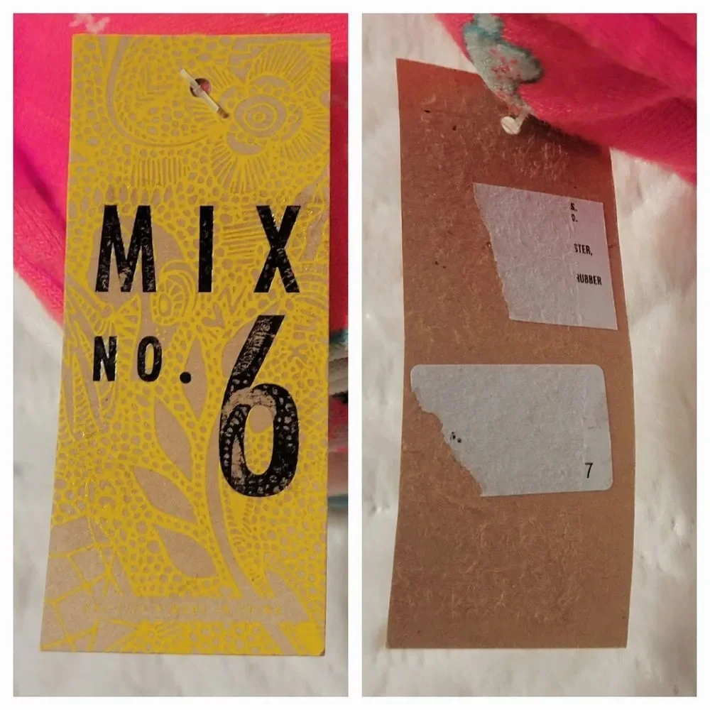 Mix No 6 Social Distance Womens No Show Socks 6 Pack Multicolor OSFM New OOS